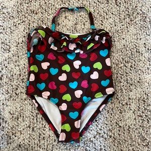 Girls one piece swimsuit